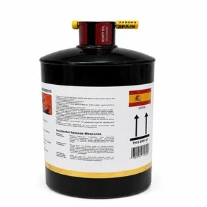Liquid mercury spanyol kemurnian 99'999% kemasan 1kg