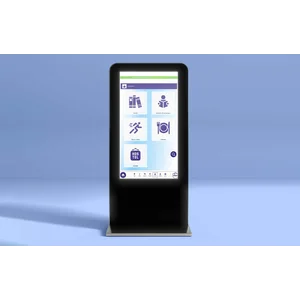 Digital Kiosk Display Custom Ukuran 24 hingga 86 Inch