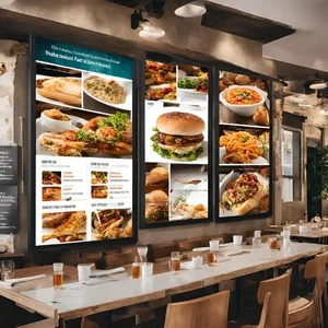 Digital Menu Board dengan CMS untuk Update Menu Jarak Jauh