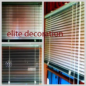 Krey Aluminum Curtain Vitrage Leaf Width 2.5Cm