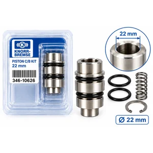 PISTON CLUTCH BOOSTER KIT KNORR Ø22 MM