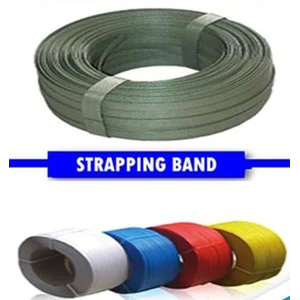 Strapping Band Plastik Warna untuk Pengikat Barang