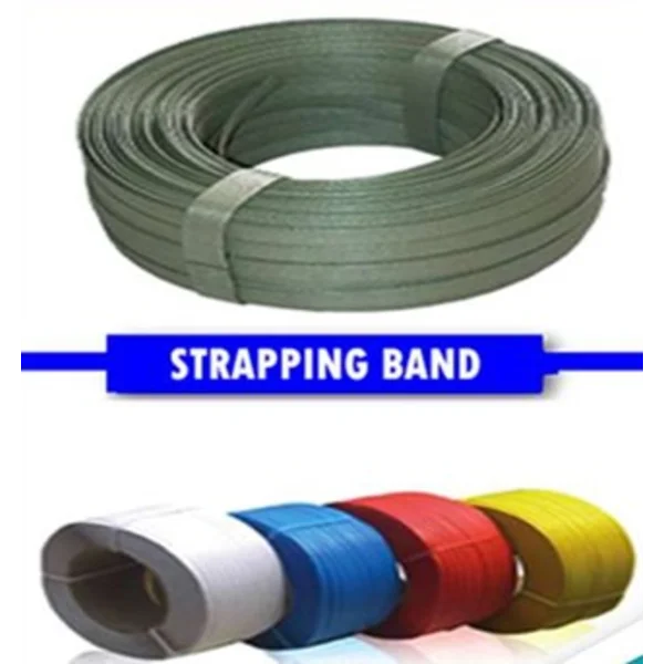 Strapping Band Plastik Warna untuk Pengikat Barang