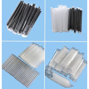 Plastik OPP Heat Seal Bening untuk Bungkus Sedotan