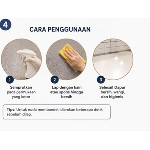 Lan & King Pembersih Serbaguna untuk Dapur