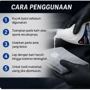 DDaily Pembersih Serbaguna untuk Eksterior& Interior mobil 500g