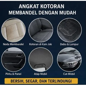 DDaily Pembersih Serbaguna untuk Eksterior& Interior mobil 500g