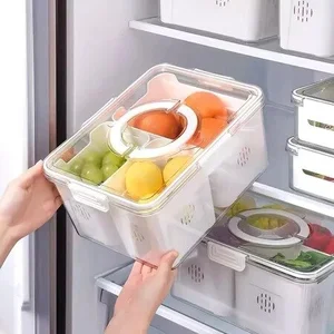 Kotak penyimpanan buah dan sayur di kulkas - Food Tray -  SERI T-B