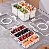 Kotak penyimpanan buah dan sayur di kulkas - Food Tray -  SERI T-A 