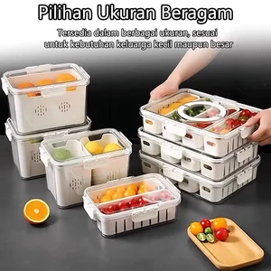 Kotak penyimpanan buah dan sayur di kulkas - Food Tray -  SERI T-A 