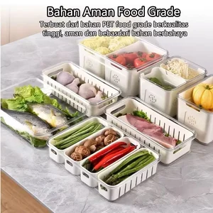 Kotak penyimpanan buah dan sayur di kulkas - Food Tray -  SERI T-A 