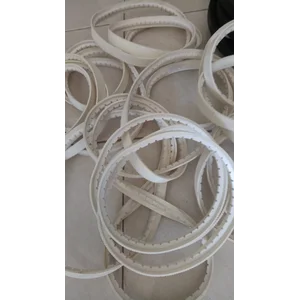 Ring Karet Belt Conveyor Putih Industri