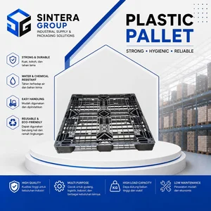 SINTERA PLASTIC - Palet Plastik 110x110x12cm - Bekas