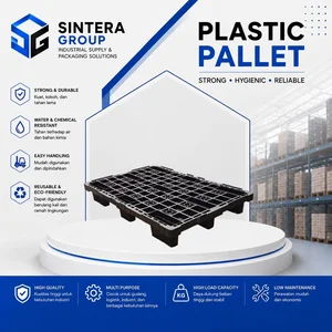 SINTERA PLASTIK - Palet Plastik 120x80x14cm - Bekas