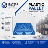 SINTERA PLASTIC - Palet Plastik 110x110x12cm - Bekas - Biru