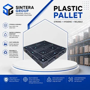 SINTERA PLASTIC - Palet Plastik 120x110x15cm - Bekas