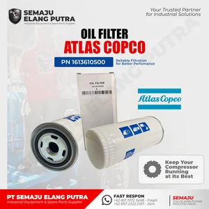 Oil Filter Atlas Copco 1613610500 untuk Air Compressor