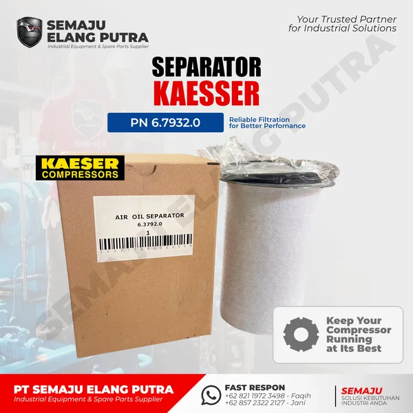 Air Oil Separator Kaeser 6.3792.0 untuk Air Compressor