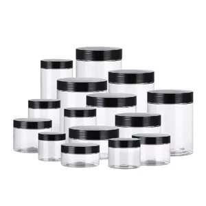 Jar PET 100 ml untuk Kemasan Kosmetik Krim Wajah dan Skincare