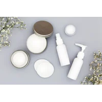 Paket kemasan kosmetik berwarna putih polos 60-100ml
