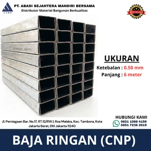 Baja Ringan Panjang 6 Meter Tipe CNP Tebal 0.50 mm