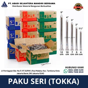 Paku Seri TOKKA Pilihan Ukuran 1½ hingga 5 Inci