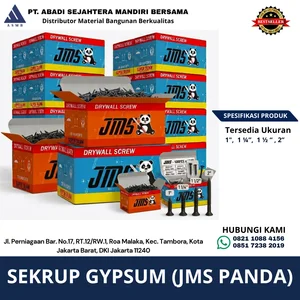 Sekrup Gypsum JMS Panda Ukuran 1 hingga 2 Inci