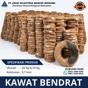 Kawat Bendrat Hitam BWG 21 Lapis Goni 20kg-25Kg
