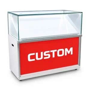 Etalase Display Kaca HP Custom Brand