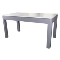 Custom Modern Wooden Retail Shop Product Display Showcase Counter Smartphone Experience Table with Built-in Cable Management