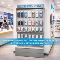 Brand Custom Metal Pegboard Accessories Display Rack Stand Showcase with Storage Cabinet