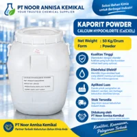 Kaporit Powder Brand Lokal 90% - Kalsium Hipoklorit Kemasan 50 Kg
