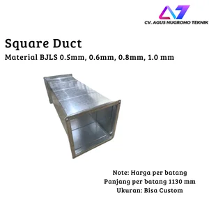 Ducting Kotak Galvanis / Ducting HVAC / Square Duct