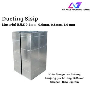 Ducting Sisip / Square duct / Ducting Galvanis BJLS