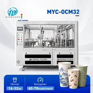 Mingyuan MYC-OCM32 16-32oz Mesin Pembuat Paper Cup Kapasitas Besar