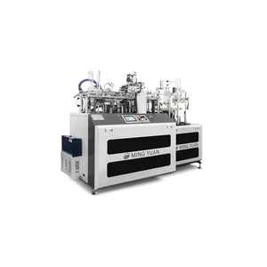Mesin Pembuat Kemasan MYC-D Double Wall Sleeve Gelas Kertas Hot Melt