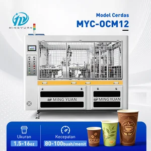 MYC-OCM12 Intelligent Model Mesin Pembuat Paper Cup