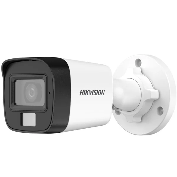 HIKVISION - DS-2CE16D0T-EXLPF Camera Analog CCTV Non Audio 2MP Smart Hybrid Light Fixed Mini Bullet Original