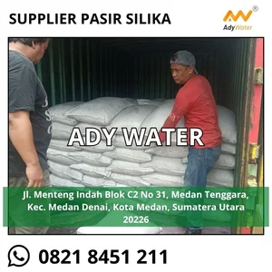 Pasir Silika di Arga Makmur - Ady Water