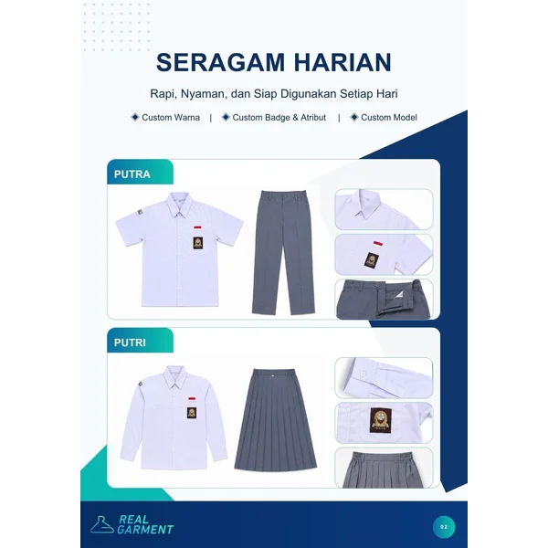 Seragam Sekolah Nasional Jenjang SMA