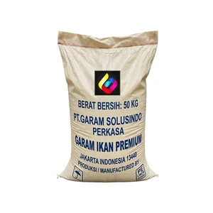 Garam kasar/krosok kemasan 50 kg garam ikan