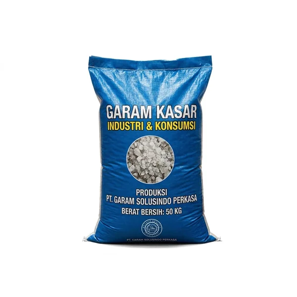 Garam Kasar/Krosok Kapasitas 10 TON 200 Karung Biru