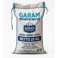 Garam kasar/krosok kemasan 25 kg kemasan ekonomis garam industri