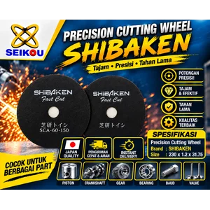 Shibaken cuting wheel disc 230X1.2X31.75 mm
