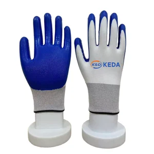 Safety Work Gloves Nitrile Coated