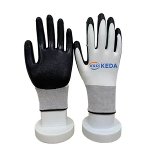 Safety Work Gloves Nitrile Coated