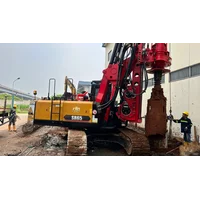 Mesin Bor SANY 65 ( Warna Merah kuning )