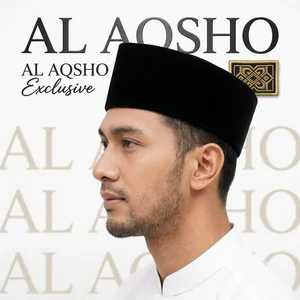 Peci Hitam Polos Al Aqsho Premium  Songkok Grosir Partai Besar