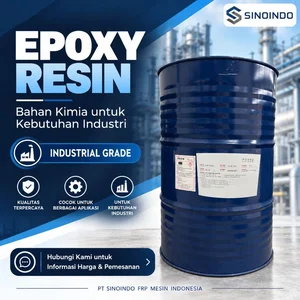 RESIN EPOKSI DY-127 240kg untuk produksi fiberglass - kebutuhan industri 