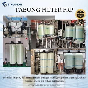 PAKET TABUNG FILTER AIR FRP 1054-1265-1465-1665 TERMASUK KEPALA KATUP MANUAL 3 WAY VALVE DAN STRAINER ATAS BAWAH (COCOK UNTUK SEMUA JENIS MASALAH AIR)